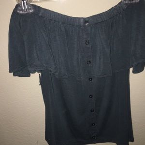 off the shoulder blouse from american eagle